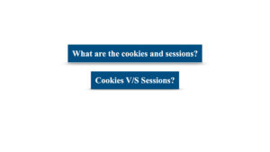 ‎cookies and sessions