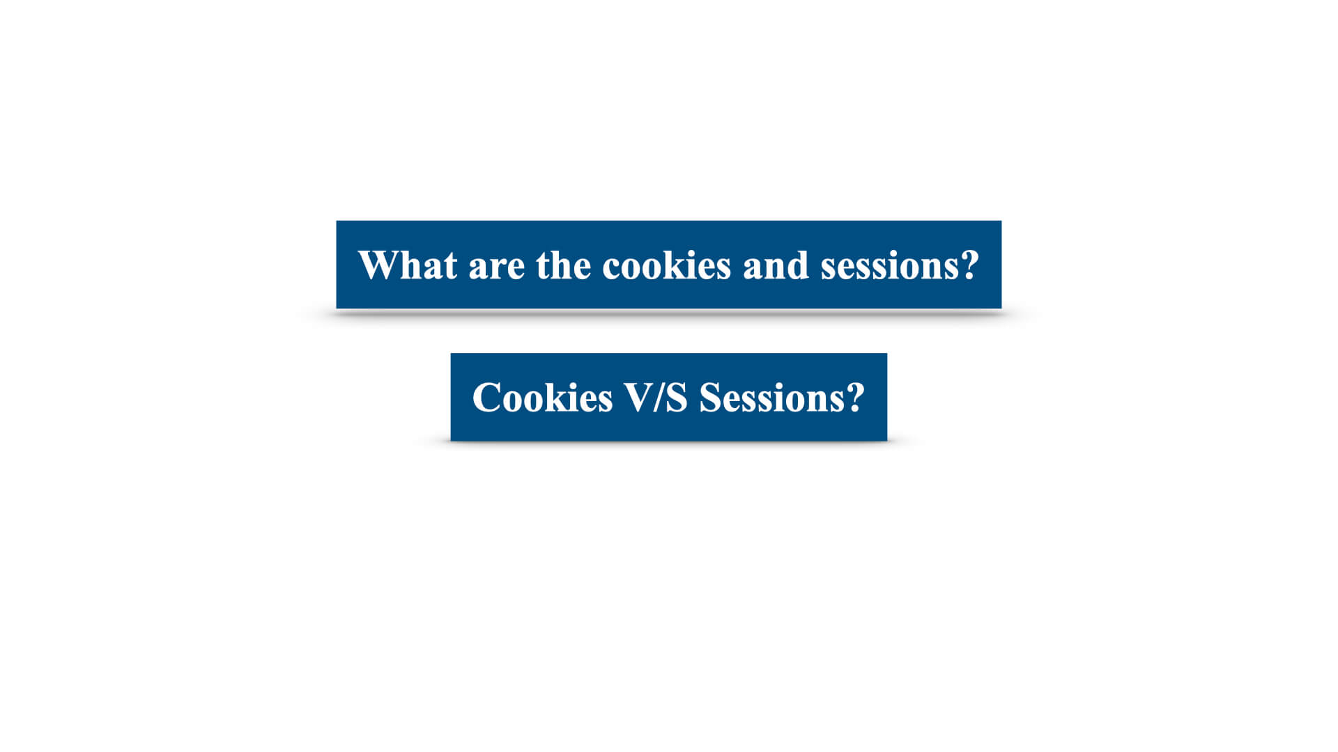 ‎cookies and sessions